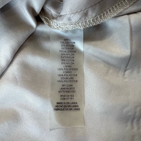 Vince Camuto Women's 6 Light Blue Lace Sleeveless Dress - Picture 6 of 8